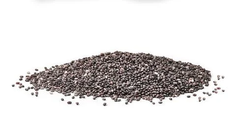Chia seeds Stock Photos