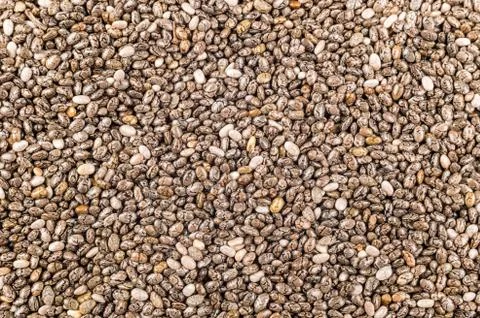 Chia Seeds Texture Stock Photos