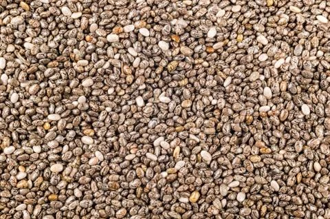 Chia Seeds Texture Stock Photos