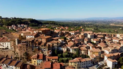 Chianciano Panorama Stock Footage 116016694