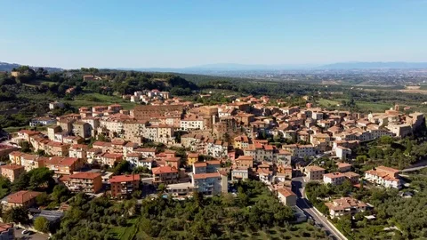 Chianciano Panorama Stock Footage 116016801