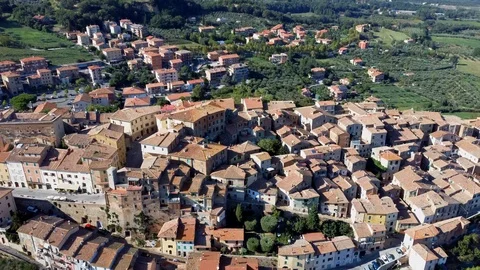 Chianciano Panorama Stock Footage 116016985