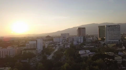 The chiang mai cty Stock Footage 100340787