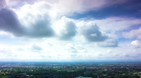 Chiang Mai Day Cloud Stock Footage 39267611