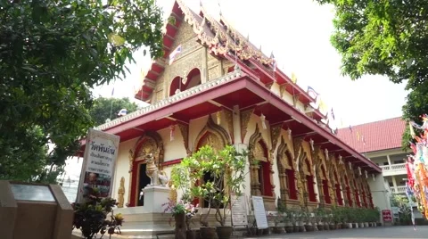 Chiang Mai Temple 库存影片 62687678