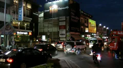 Chiang Mai Thailand Stock Footage