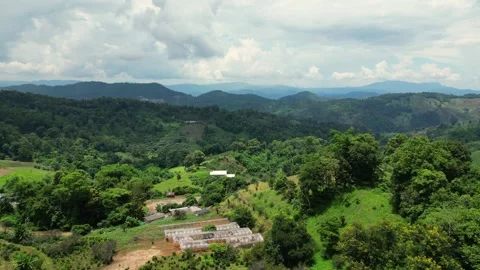 Chiang Rai rolling Mountains Video stock 280773124