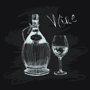 Chianti Stock Illustration