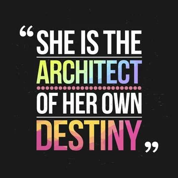 Chic and Uplifting G?? A Beautiful WomenG??s Quote Design for Inspirational.. Stock Illustration