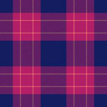 Chic background texture vector, indoor textile plaid seamless. Iconic patte.. Stockillustratie