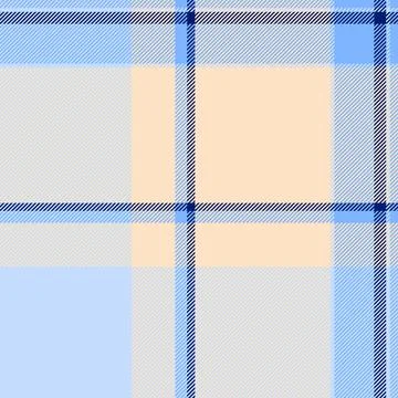 Chic check fabric pattern, decorative tartan texture vector. Panjabi plaid .. Illustrazione stock