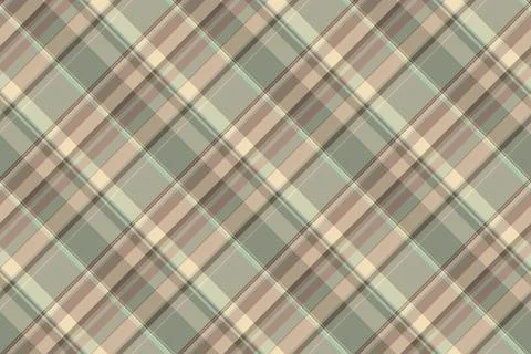 Chic check textile background, cloth seamless vector pattern. Surface plaid.. Illustrazione stock