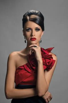 Chic lady Stock Photos