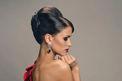 Chic lady Stock Photos