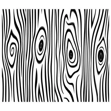 Chic Monochromatic Timber Grain Background Stock Illustration