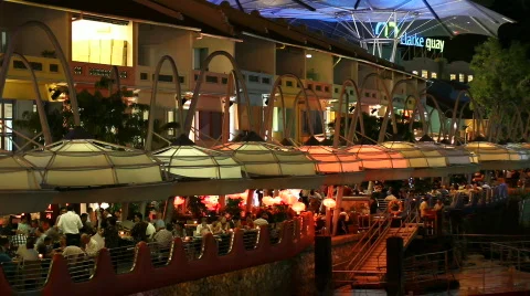 Chic Restaurants 库存影片 585136