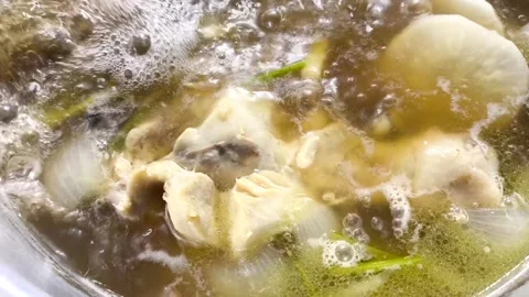 Chic soup2 Stock Footage 315212770