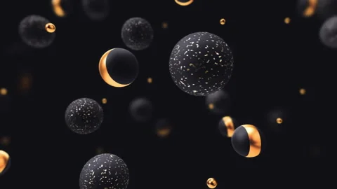 Chic Spheres Stock Footage 138836358