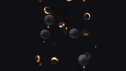 Chic Spheres Stock Footage 138836499