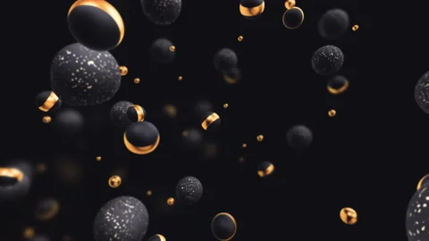 Chic Spheres Stock Footage 138836640