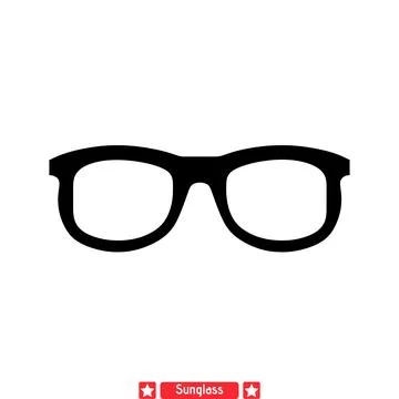 Chic Sunglass Vector Pack  Must Have Accessories for Summer Stock Illustration