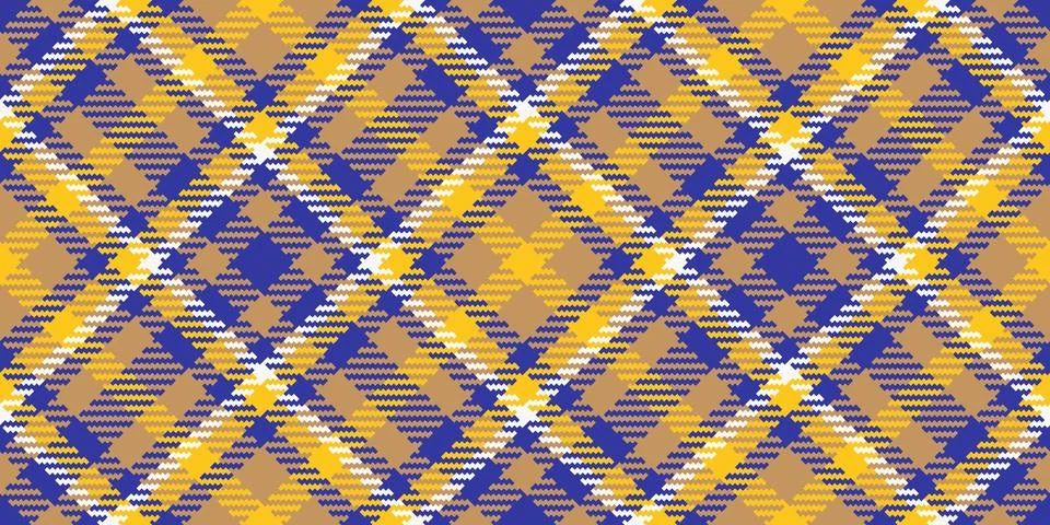 Chic texture textile background, commercial check vector fabric. Scratch pl.. Illustrazione stock