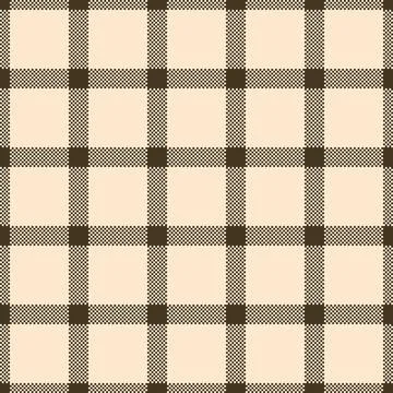 Chic vector background pattern, windowpane textile texture fabric. Folk tar.. Illustrazione stock