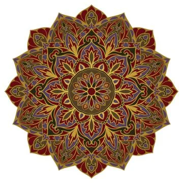 Chic vector mandala. Stock Illustration