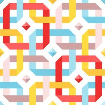 Chic vector seamless pattern Stock Illustration