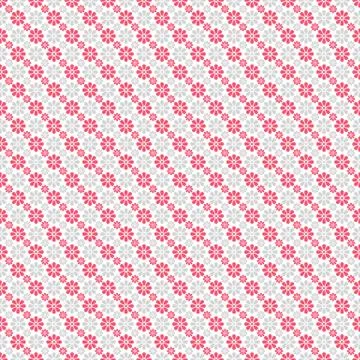 Chic vector seamless pattern. pink, white Stock Illustration