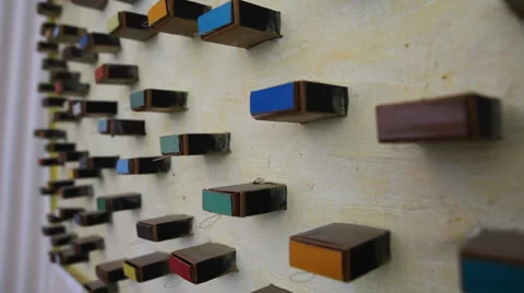 Chic Wall Video stock 40806562