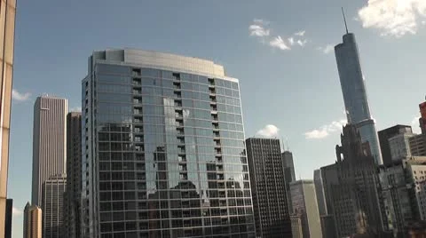 CHICAGO-0039 TIMELAPSE SKYLINE Stock Footage 10730025