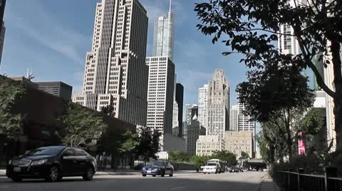 CHICAGO-0063 TRAFFIC Stock Footage 10730502