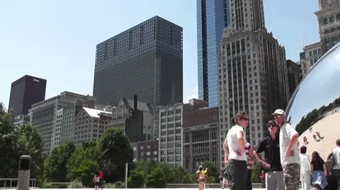 CHICAGO-0515 THE BEAN Stock Footage 10805534