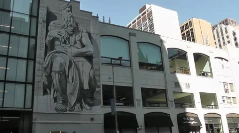 CHICAGO-0593 WALL MURAL Stock Footage 10806814