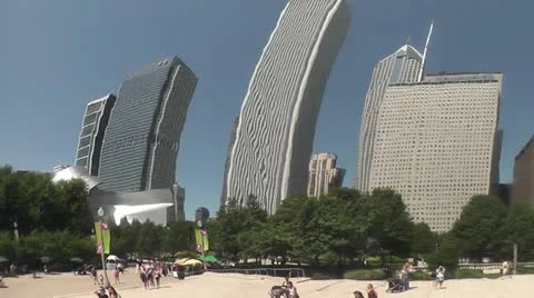 CHICAGO-0603 BEAN REFLECTIONS Stock Footage 10806871