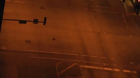 CHICAGO-0635 CLOSEUP INTERSECTION TIMELAPSE Stock Footage 10807004