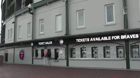 CHICAGO-0744 WRIGLEY FIELD CUBS BASEBALL Stock Footage 10809300