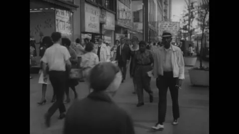 CHICAGO - 1965 - Nigerian composer Samuel Akpabot finds his inspiration in the Stock Footage 340588575