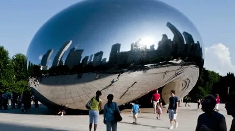 Chicago Artwork - The Bean Stock Footage 8551555