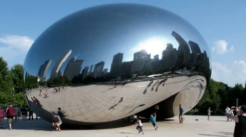 Chicago Artwork - The Bean Stock Footage 8551638