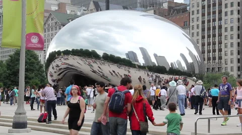 Chicago Bean Vídeos de archivo 49545948