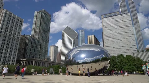The Chicago Bean 動画素材 136964373