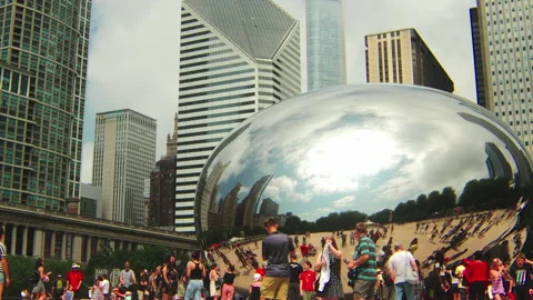 CHICAGO  bean Stock Footage 159042482