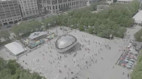 Chicago Bean Stock Footage 240350598