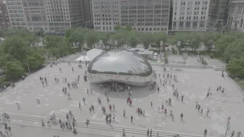 Chicago Bean Stock Footage 240353056