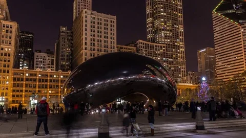 Chicago Bean Hyperlapse Vidéo 83601472
