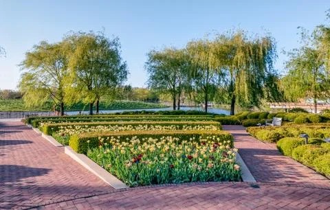 Chicago Botanic Garden Stock Photos