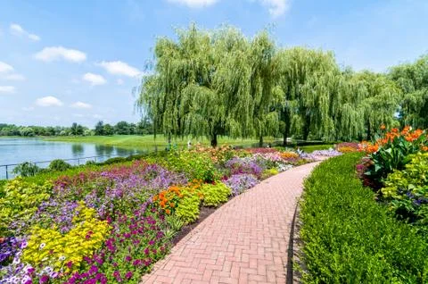 Chicago Botanic Garden Stock Photos