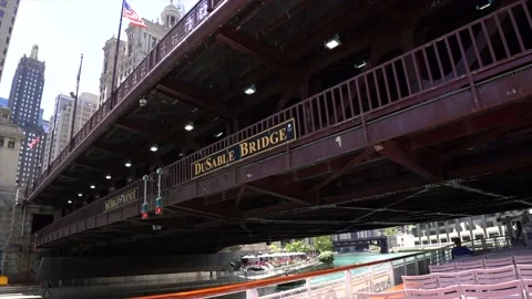 Chicago Bridge 库存影片 141688976